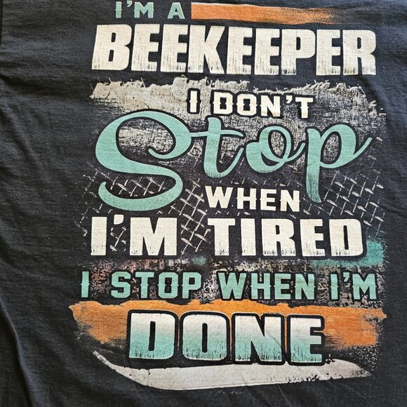 Beepkeeper Graphic Tshirt, Black, Size Large - Picture 1 of 4